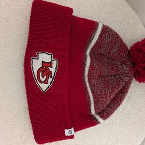 Kansas City Chiefs Pom Beanie ’47 Brand